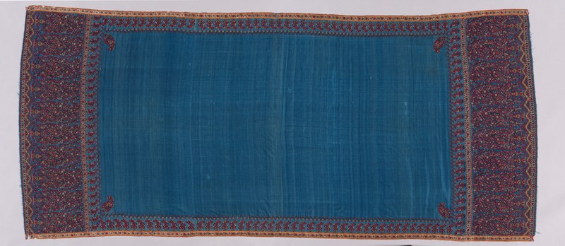 File:India, Kashmir - Shawl with boteh - 1952.190 - Cleveland Museum of Art.tif