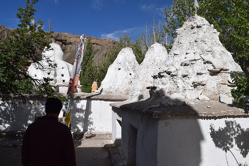 File:Inside Alchi 2 other stupas dr prateek porwal.jpg