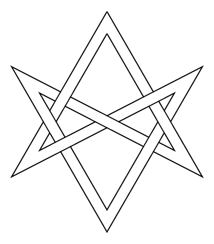 421px-Interwoven_unicursal_hexagram.svg