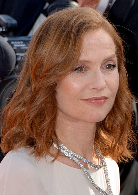 Huppert photo by Georges Biard at the 2017 Cannes Film Festival