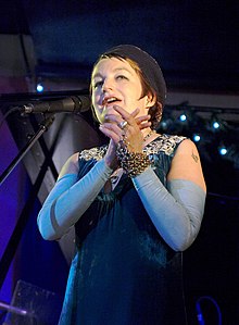 Siberry on stage in 2007, when her identity was Issa