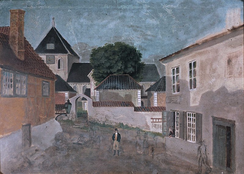 File:Jacob Munch - Vår Frelsers kirke og Kirkeristen sett fra Lille Kirkebakke - Oslo Museum - OB.01053.jpg