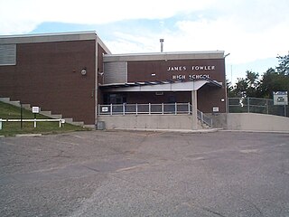 <span class="mw-page-title-main">James Fowler High School</span> High school in Calgary, Alberta, Canada