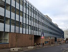 Coventry University's former James Starley building, seen in 2015