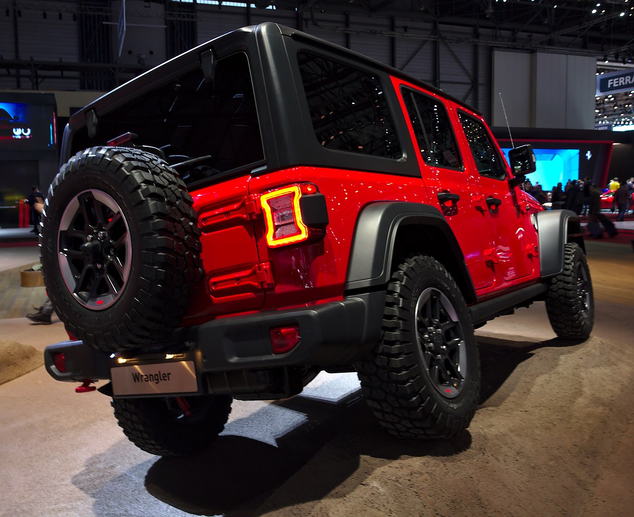 Image of Jeep Wrangler Rubicon Back Genf 2018