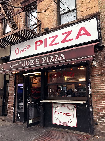 How to get to Joe s Pizza with public transit - About the place