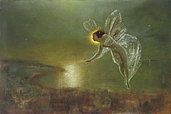 Туалетная вода художник. Джон Эткинсон Гримшоу (John Atkinson Grimshaw), (1836-1893). Джон Эткинсон Гримшоу дух ночи. Джон Эткинсон Гримшоу картины с феей. Гримшоу Аткинсон картины.