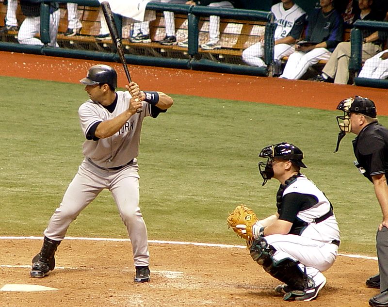 File:Jorge Posada swinging 2011.jpg - Wikipedia