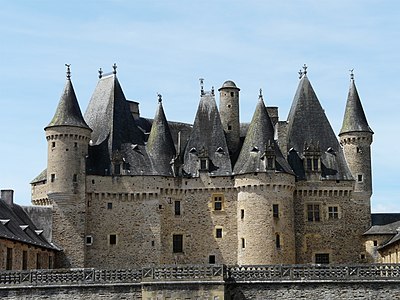 Nordostansicht des Château de Jumilhac