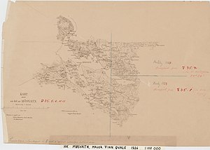 300px kart over en del av m%c3%b6svatn%2c h%c3%b8yfjellkommisjonen%2c 1926