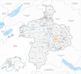 Map of Münsingen