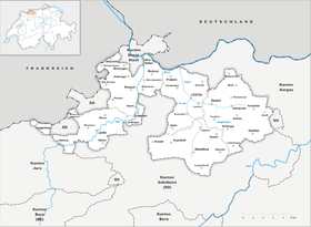 Mapa a pakabirukan ti Basel-Landschaft