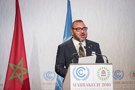 King Mohammed VI in 2016