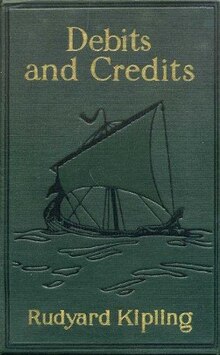 First edition (publ. Doubleday Page) Kipling - Debits and Credits cover.jpg
