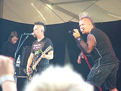 Klamydia выступает на Kuopio Rockcock 2008