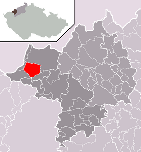 Locatie van Kovářská