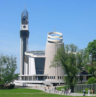 Divine Mercy Sanctuary, Kraków Church building in Kraków, Poland