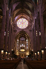 Miniatura para Rosetón mayor de la Catedral de Santa María de Palma de Mallorca