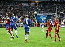 Lampard and Didier Drogba in the 2012 UEFA Champions League Final against Bayern Munich Lampard Drogba Gomez Robben.jpg