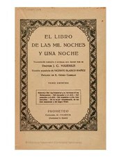 El libro de las mil noches y una noche/Tomo I (1898), por Anónimo    