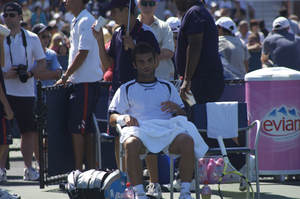 The latest singles champion, Frenchman Laurent Recouderc, took the title over Pablo Santos in 2008 Laurent-recouderc.png