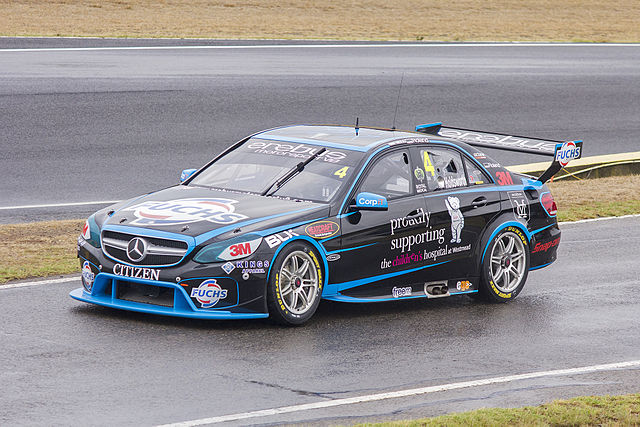 Mercedes-Benz E63 W212 of Lee Holdsworth at the Sydney Motorsport Park test day in 2014.