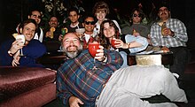 Al Lowe and members of the Leisure Suit Larry 6 development team. Leisure-Suit-Larry-6-Team.jpg