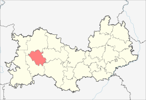 Atyuryevsky district on the map