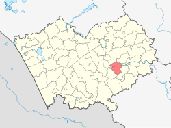 Location of Bystroistoksky District in Altai Krai