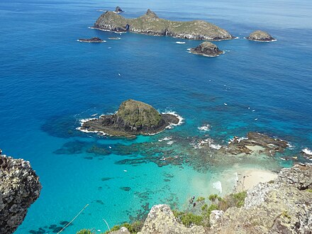 Lord Howe Island view to Admiralty Islands from Malabar Ridge