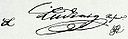 Assinatura de Luís II