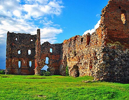 Castle ruins, Ludza