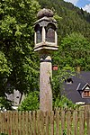 Wayside shrine on the passage, so-called plague column