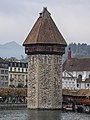 Luzern asv2022-10 Kapellbrücke Wasserturm.jpg