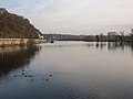 * Nomination River Ruhr at the weir "Kahlenbergwehr". Mülheim/Ruhr, NRW, Germany --Basotxerri 19:07, 19 January 2017 (UTC) * Promotion Good quality. --Ermell 21:37, 19 January 2017 (UTC)