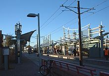 Gambar dari Central Avenue/Camelback light rail station.