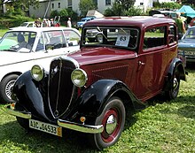 NSU-Fiat 1000 aus deutscher Produktion (1934)