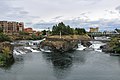 Upper Spokane Falls flowing by snxw meneɂ