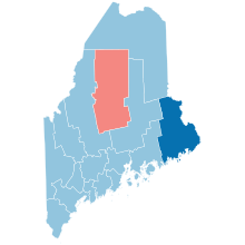 County Flips:
Democratic
Hold
Gain from Republican
Republican
Hold Maine County Flips 2008.svg