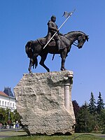 Reiterstatue von Stephen I, Makó