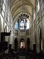 English: The nave of Notre-Dame's church, in Mamers, Sarthe, France. Français : La nef de l'église Notre-Dame, à Mamers, Sarthe, France.