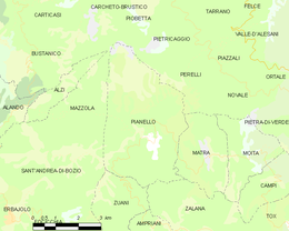 Pianello - Localizazion