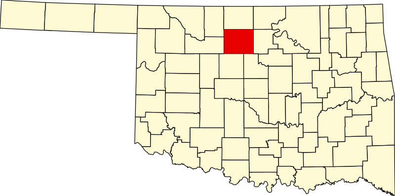 File:Map of Oklahoma highlighting Garfield County.svg