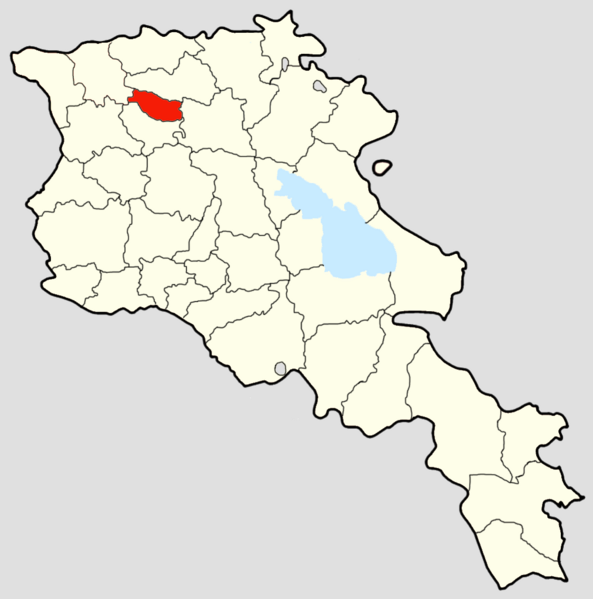 ფაილი:Map of Spitak region Arm.SSR.png