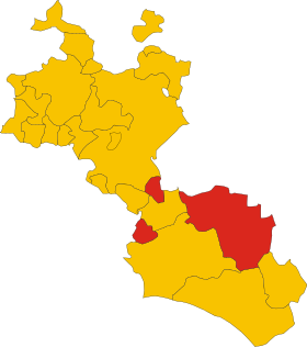 Localização de Mazzarino