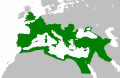 L'Empire romain à son apogée sous Trajan.
