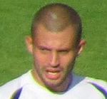 Richards playing for Port Vale in 2010 Marc Richards4.JPG