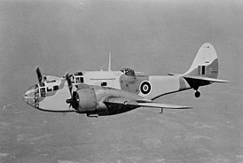 Бомбардировщик Martin Baltimore IV/V Королевских ВВС Великобритании. В ВВС США имел обозначение A-30.