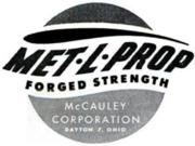 Logo of the McCauley Met-L-Prop.