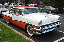 1956 Mercury Montclair 2-door hardtop with Flo-tone paint combination